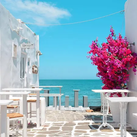 Exquisite Santorini Luna 3 Bedrooms Breathtaking Sea Views Вилла *