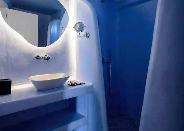 Exquisite Santorini Luna 3 Bedrooms Breathtaking Sea Views Akrotírion