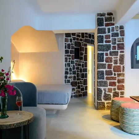 Exquisite Santorini Luna 3 Bedrooms Breathtaking Sea Views Akrotírion